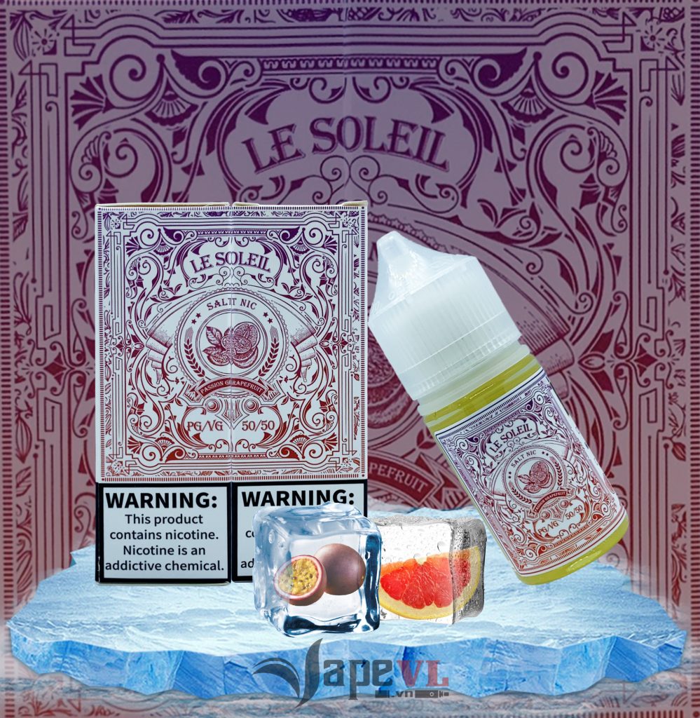 E Juice USA LE SOLEIL - Tinh dầu Passion Grapefruit - Chanh dây Bưởi