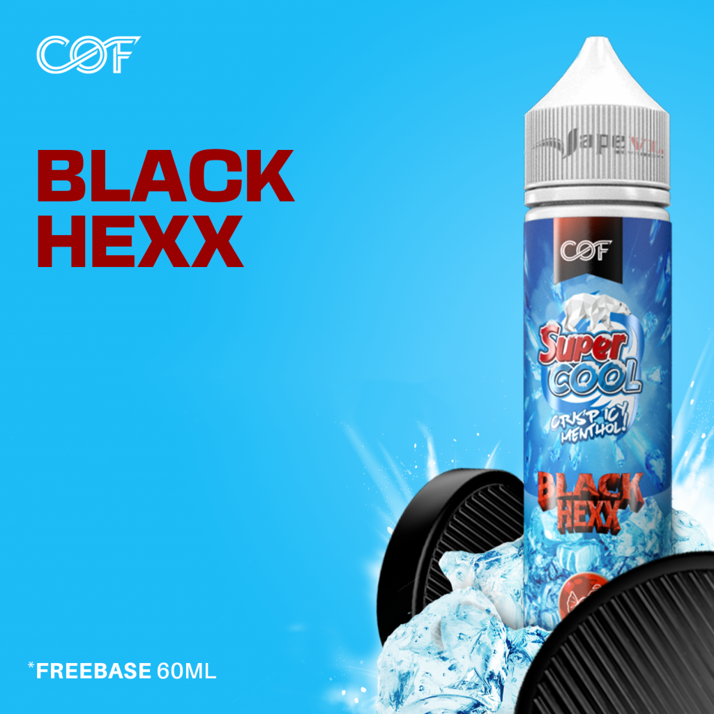 Tinh dầu Super Cool Black Hexx - Kẹo bí ẩn Siêu lạnh