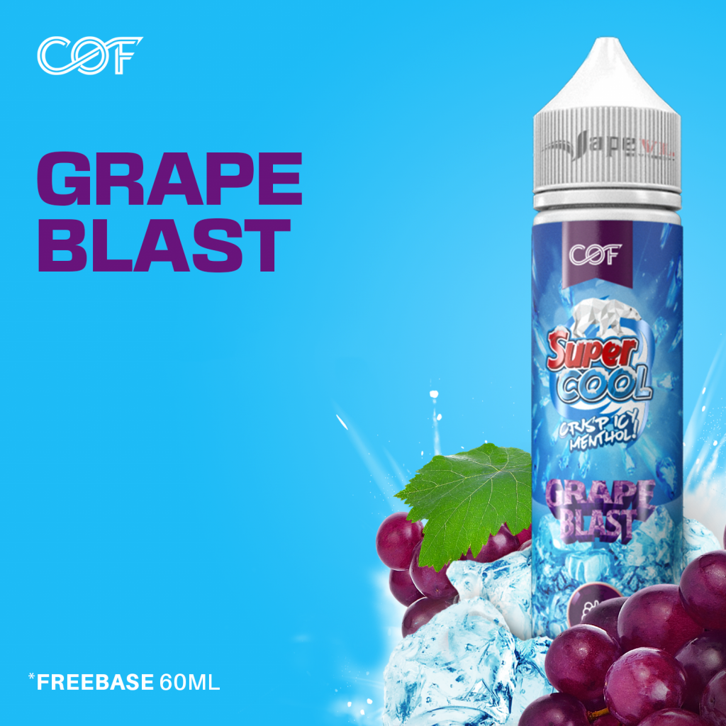 Tinh dầu Super Cool Grape Blast - Nho Siêu lạnh