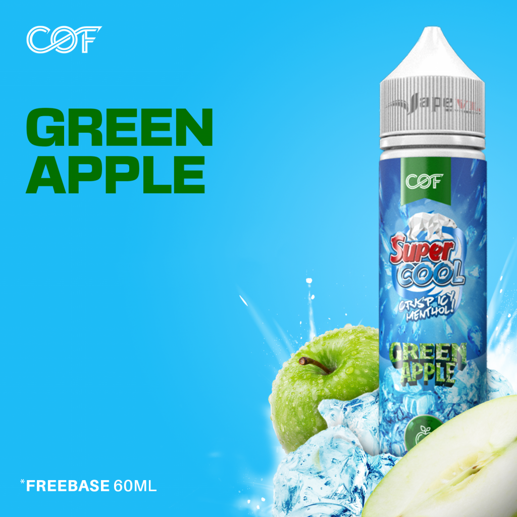 Tinh dầu Super Cool Green Apple - Táo xanh Siêu lạnh