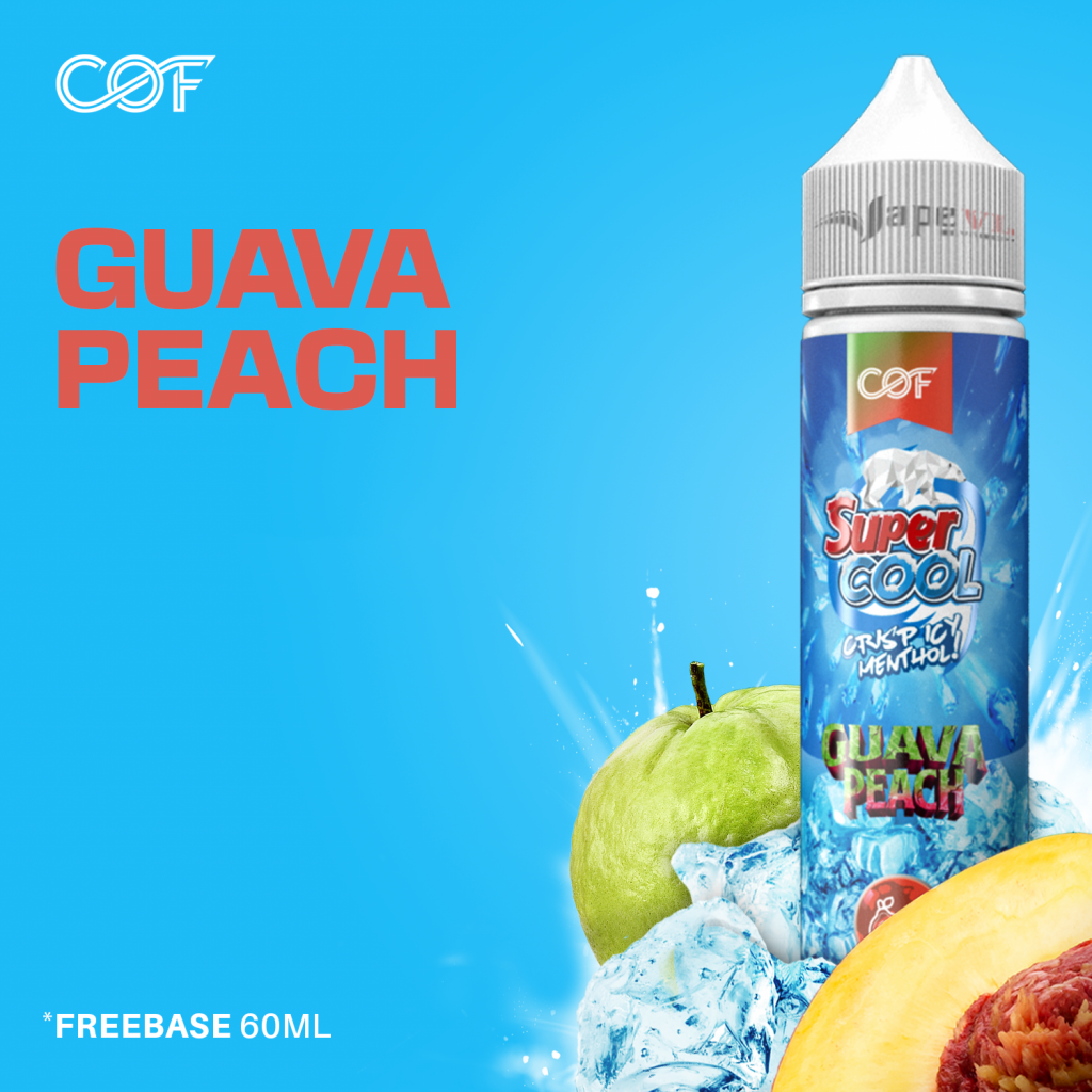 Tinh dầu Super Cool Guava Peach - Ổi Đào Siêu lạnh