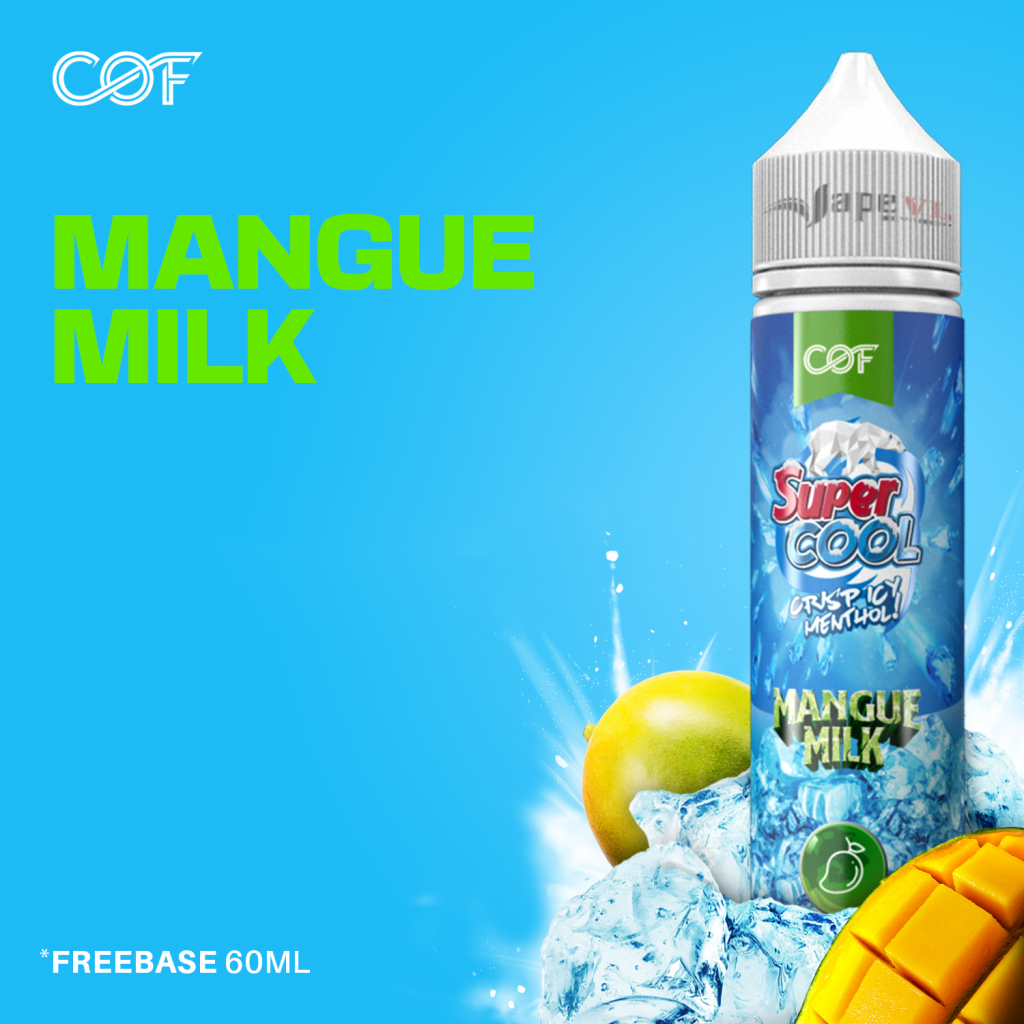 Tinh dầu Super Cool Mangue Milk - Sữa Xoài sống Siêu lạnh
