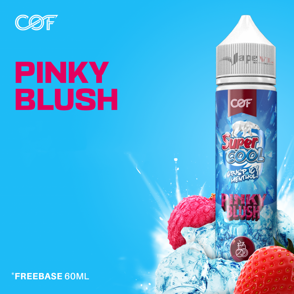Tinh dầu Super Cool Pinky Blush - Vải Dâu Siêu lạnh