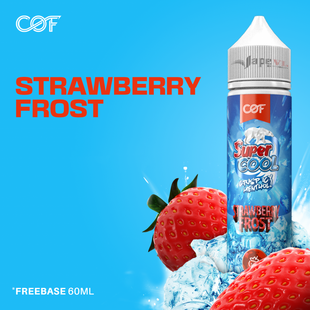 Tinh dầu Super Cool Strawberry Frost - Dâu tây Siêu lạnh