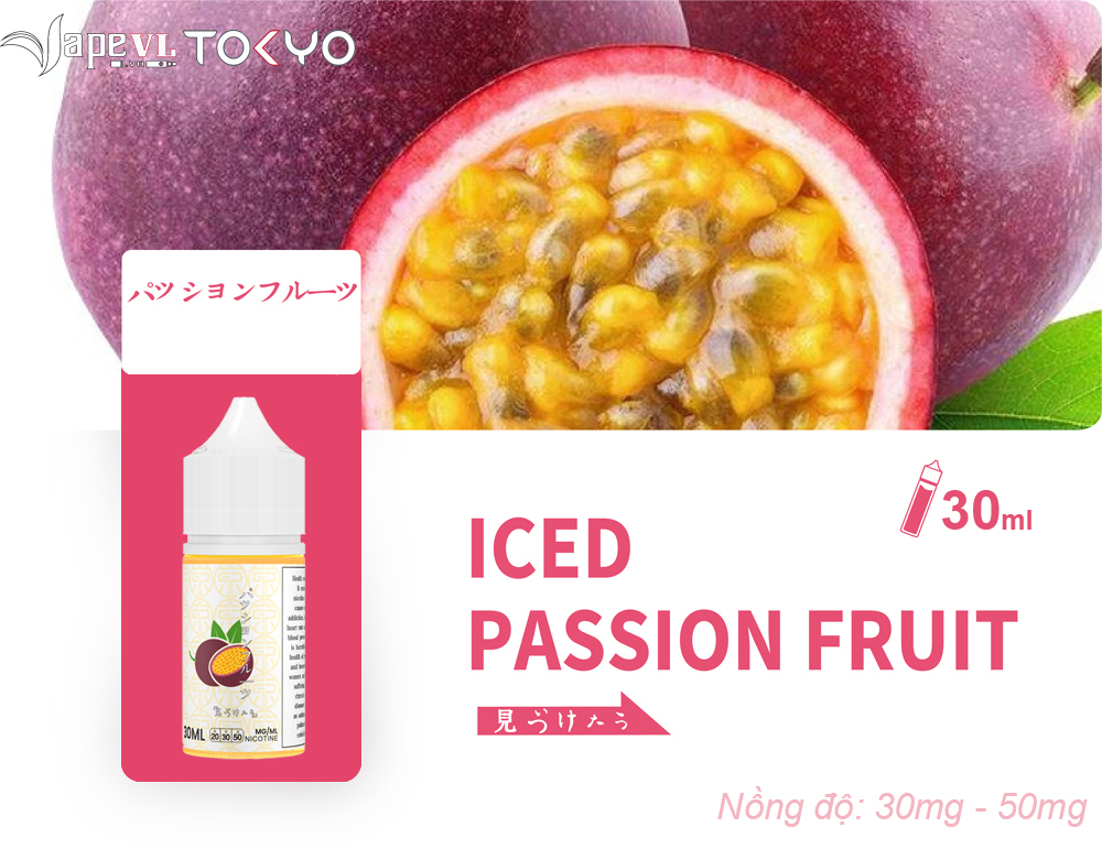 ICE PASSION FRUIT - Chanh dây lạnh