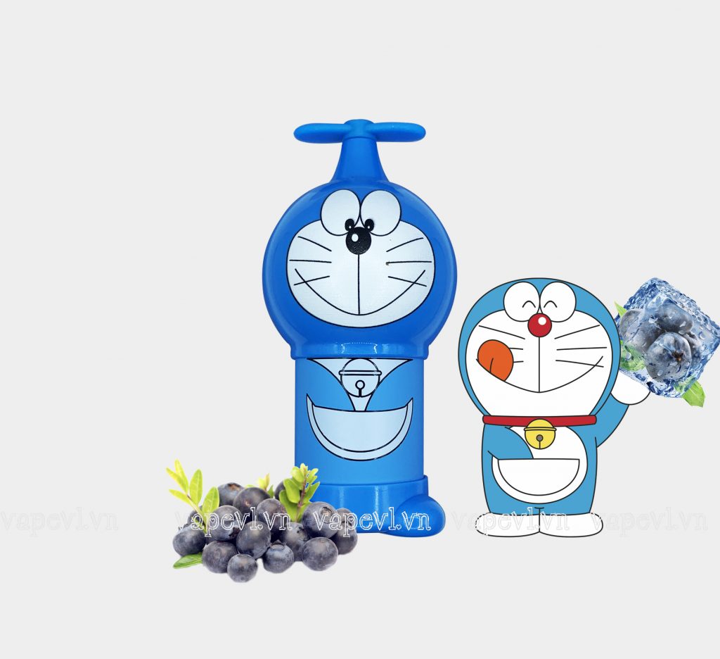 Disposable T - Doraemon 5000 Puff - Pod 1 lần 5000 hơi Blueberry - Việt quất