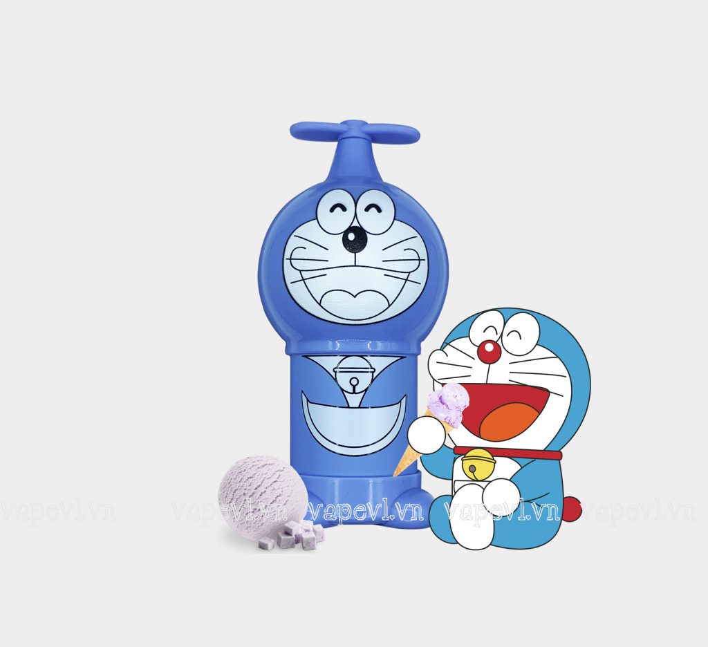 Disposable T - Doraemon 5000 Puff - Pod 1 lần 5000 hơi Taro Ice Cream - Kem Khoai môn lạnh