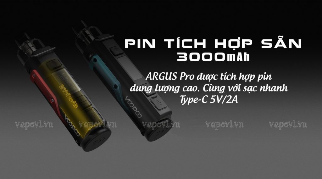 VOOPOO ARGUS Pro 80W - Pod Mod siêu khói vị