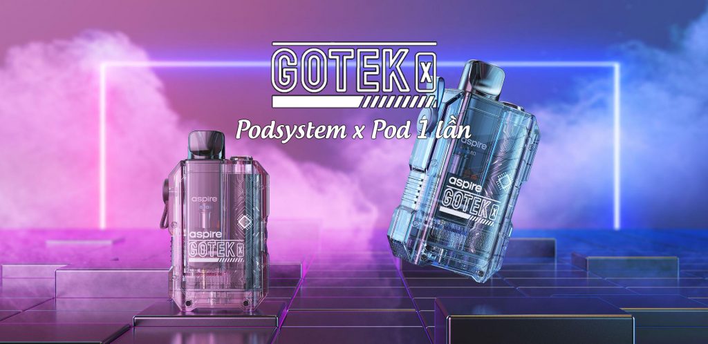 Aspire GoTek X Pod - Pod 1 lần & Podsystem